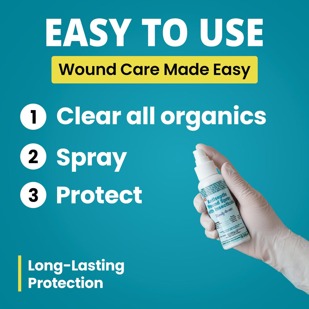 F10 antiseptic wound spray small animals paw treatment