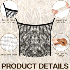 Fabbay hay net easy-fill loops aids quick setup and suspension