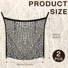 Fabbay two-piece hay net pack ready for daily feeding routines