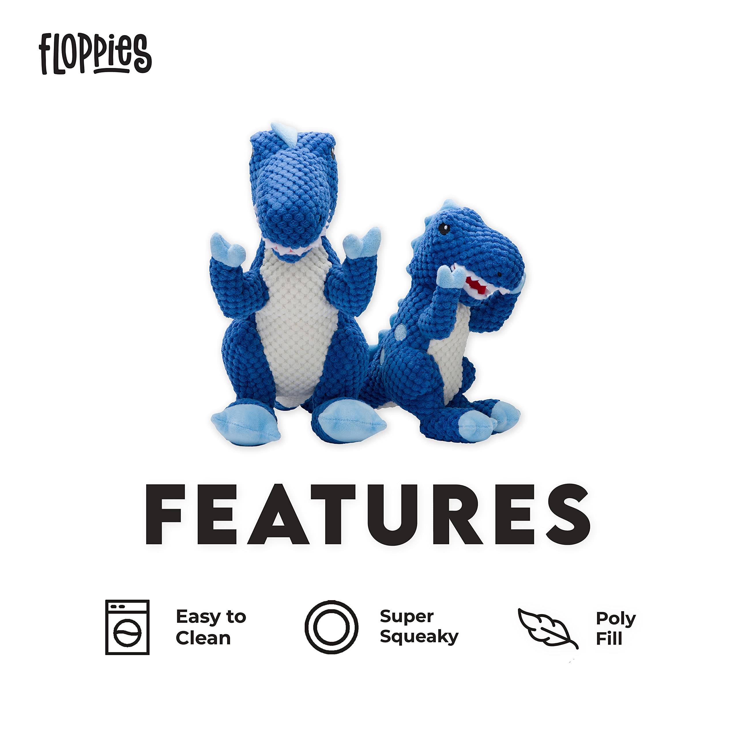 fabdog Floppies fox toy squeaky sparks lively fetch and cuddle sessions for mixed breed dogs.