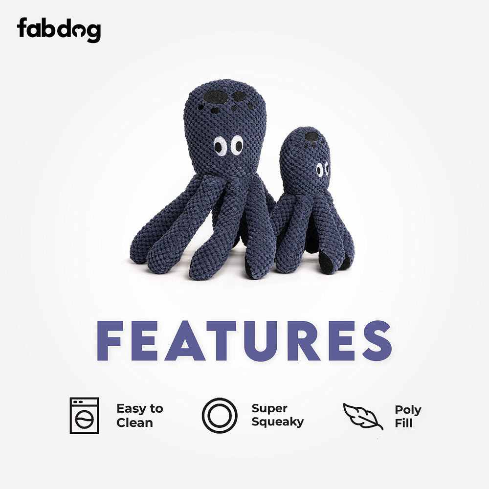 fabdog Floppies peluche ligero, fácil de transportar durante paseos.