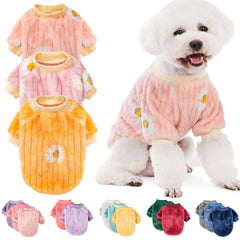 FABRICASTLE small dog sweaters pink pack for cozy warmth.
