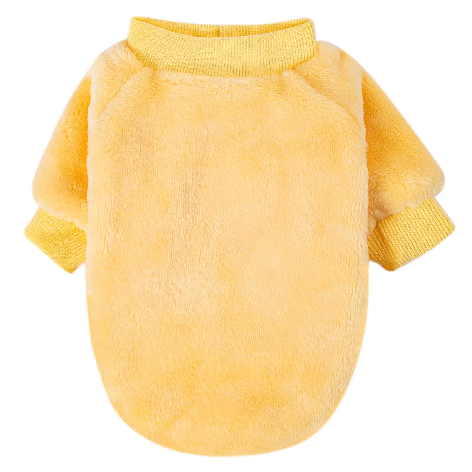 FABRICCASTLE puppy-outfits-winter-model showcases versatile winter wear