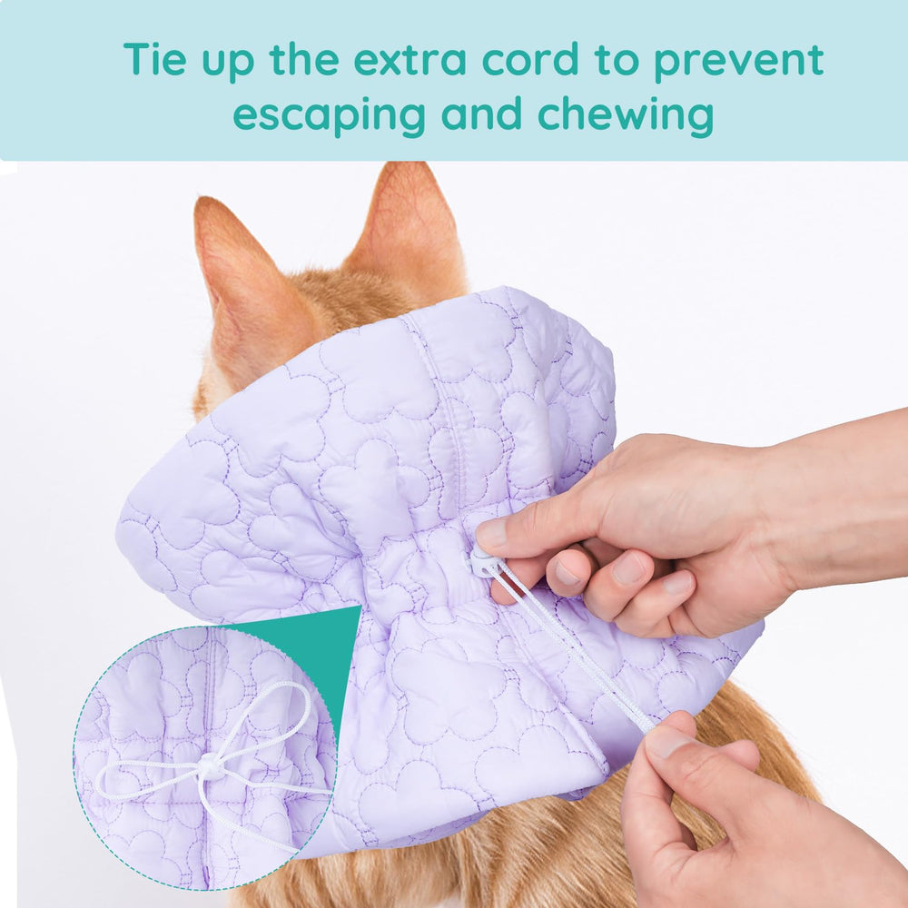 FACULX cat recovery collar neck measurement guide emphasizes proper sizing for effective use