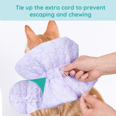 FACULX cat recovery collar neck measurement guide emphasizes proper sizing for effective use