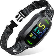 FAFAFROG bark collar smart recognition chip demonstrates precise bark detection for calmer training.
