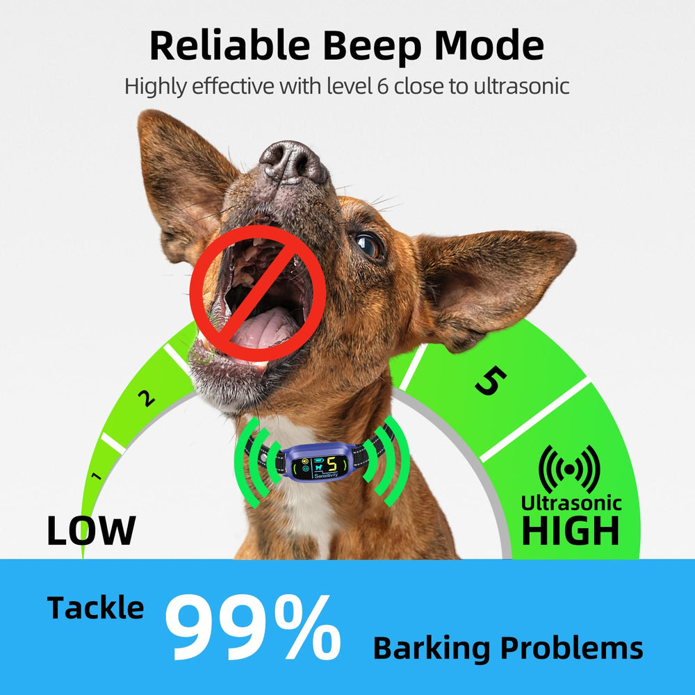 FAFAFROG bark collar charging port enables fast recharge