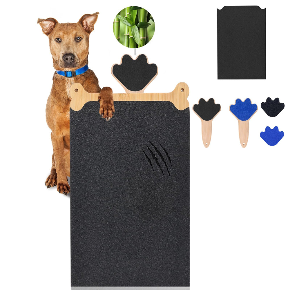 FL Falatier large dog scratch board for calm nail care and bonding.