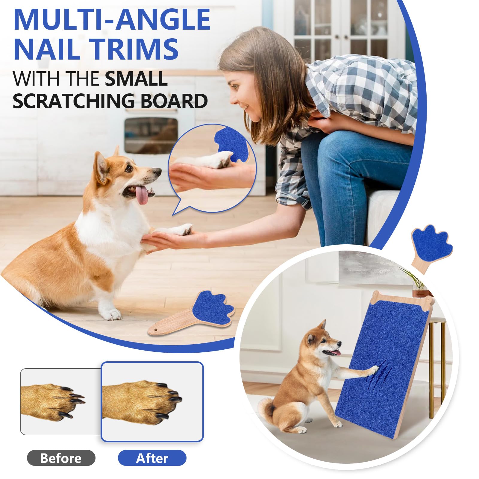 FL Falatier durable bamboo construction offers sturdy long-term grooming use.