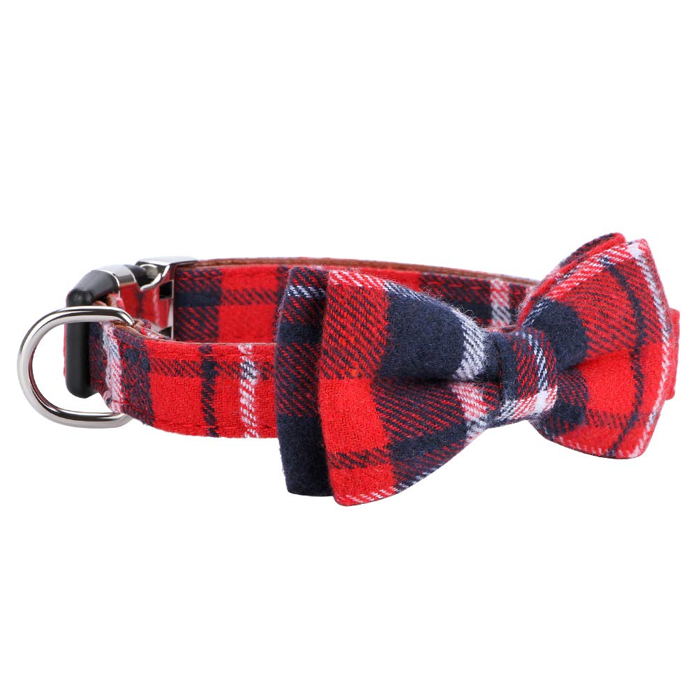 Faleela traditional double bowtie design on cotton collar