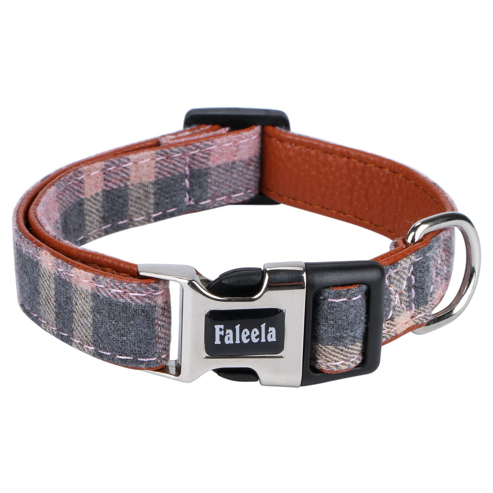 Faleela stainless steel buckles and durable hardware.