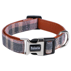 Faleela stainless steel buckles and durable hardware.