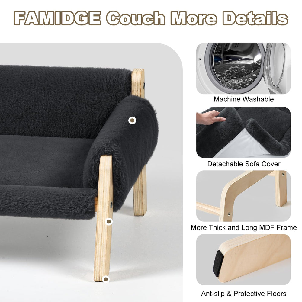 Famidge cat couch assembles in five minutes with no tools