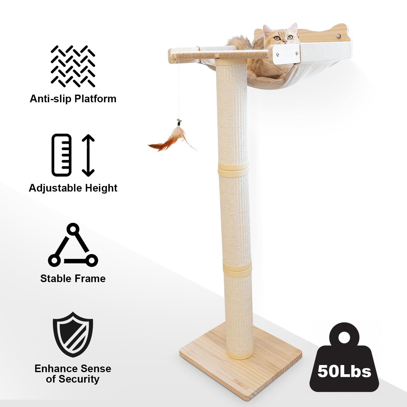 Famifit 360-degree elevated platform offers safe vantage points for surveying surroundings
