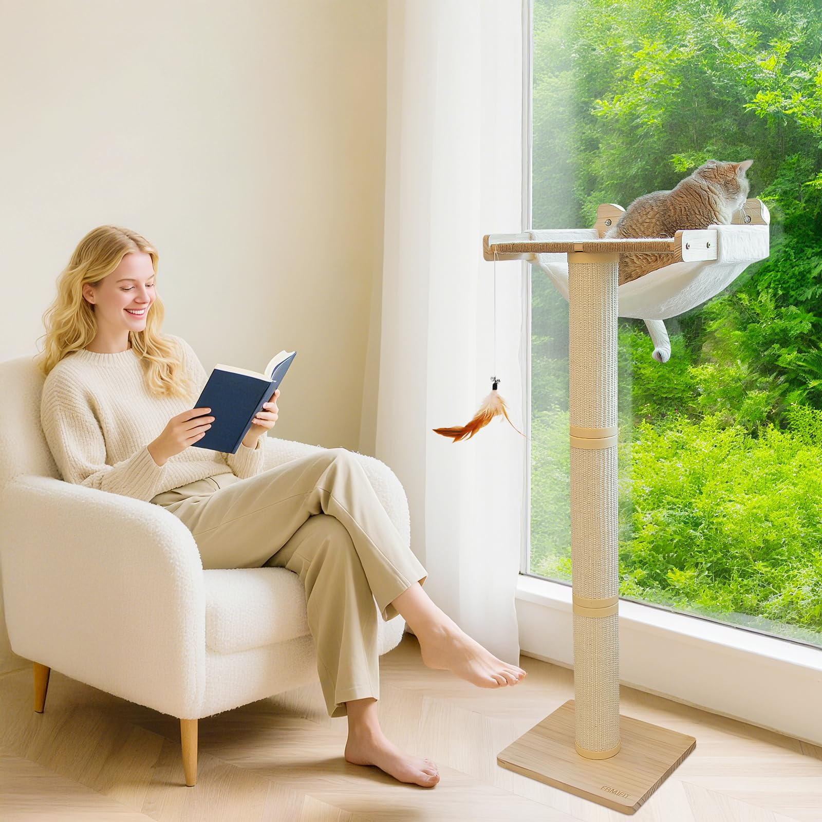 Famifit multi-level design supports active cats and multi-cat homes