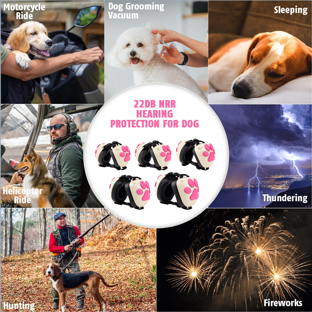 Famikako dog-ear muffs comfort-fit demonstrates adjustable band for various sizes