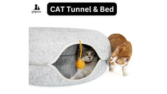 FAMPAWS large cat hanging toy with bell promotes play and exercise.