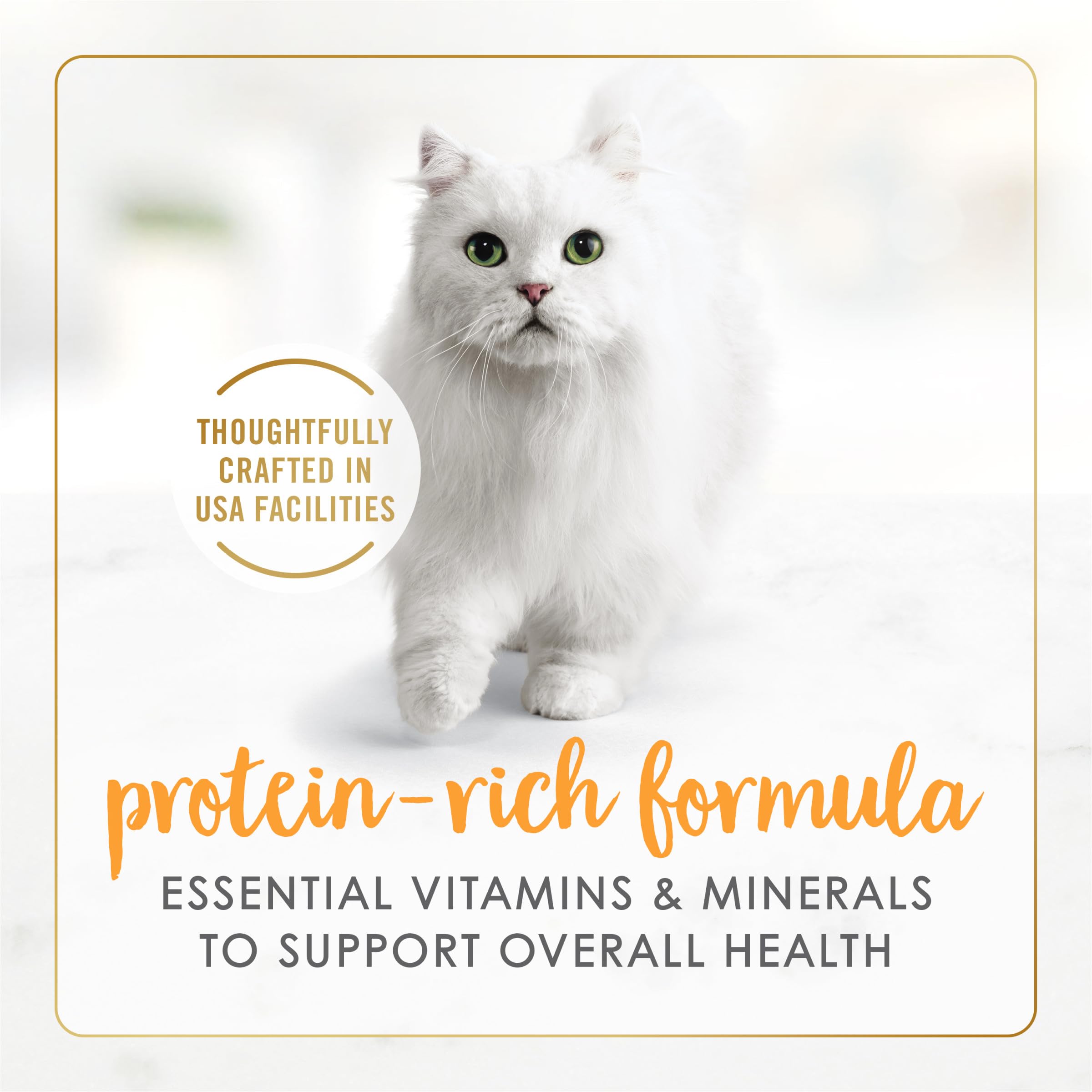 Fancy Feast adult-cat nutrition essentials image — complete nutrition for everyday feline wellness
