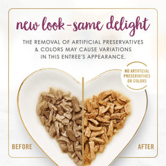 Fancy Feast chicken-gravy-wet-cat-food bowl highlights savory gravy for added flavor and moisture.