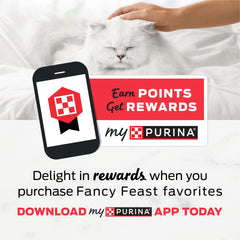 Fancy Feast delicate sauces and gravies—moisture and flavor in every serving.