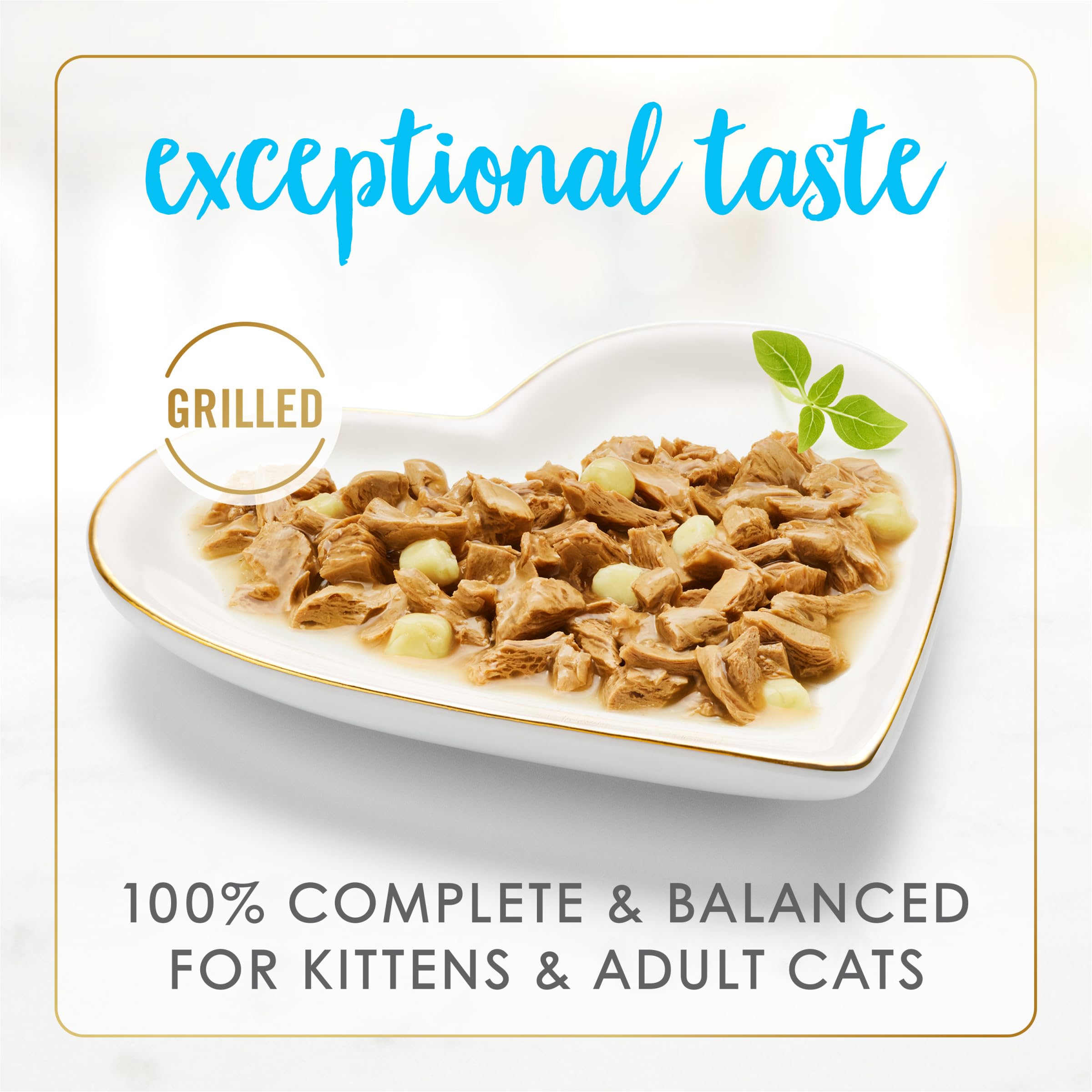 Fancy Feast Delights ingredients label tuna — real ingredients support balanced nutrition.