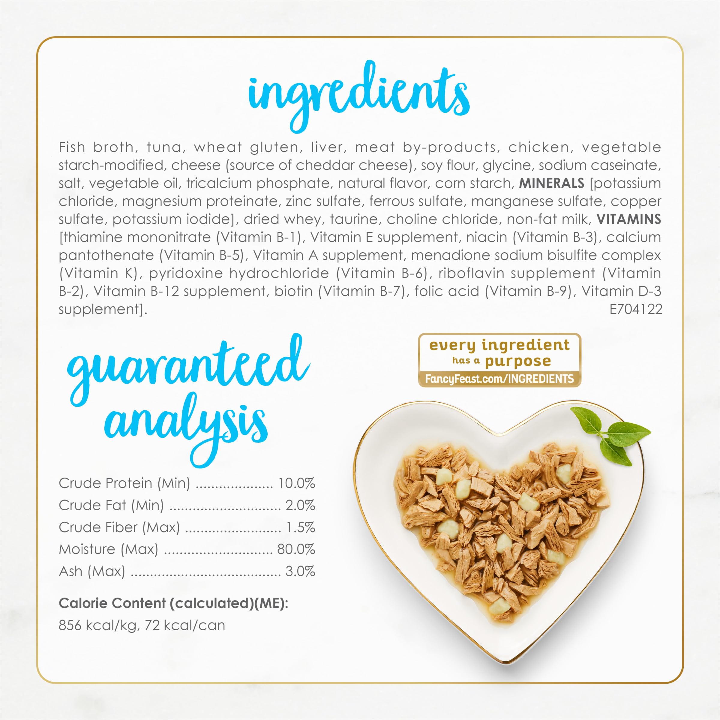 Fancy Feast Delights tuna cheddar morsels texture — tender, grilled bites for palatability.