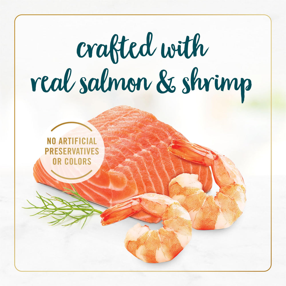 Fancy Feast grain-free label highlighting grain-free recipe option.
