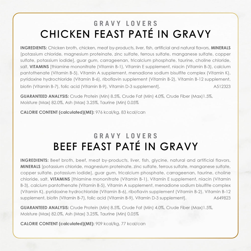 Fancy Feast Gravy Lovers gravy close-up emphasizing smooth texture and sauce