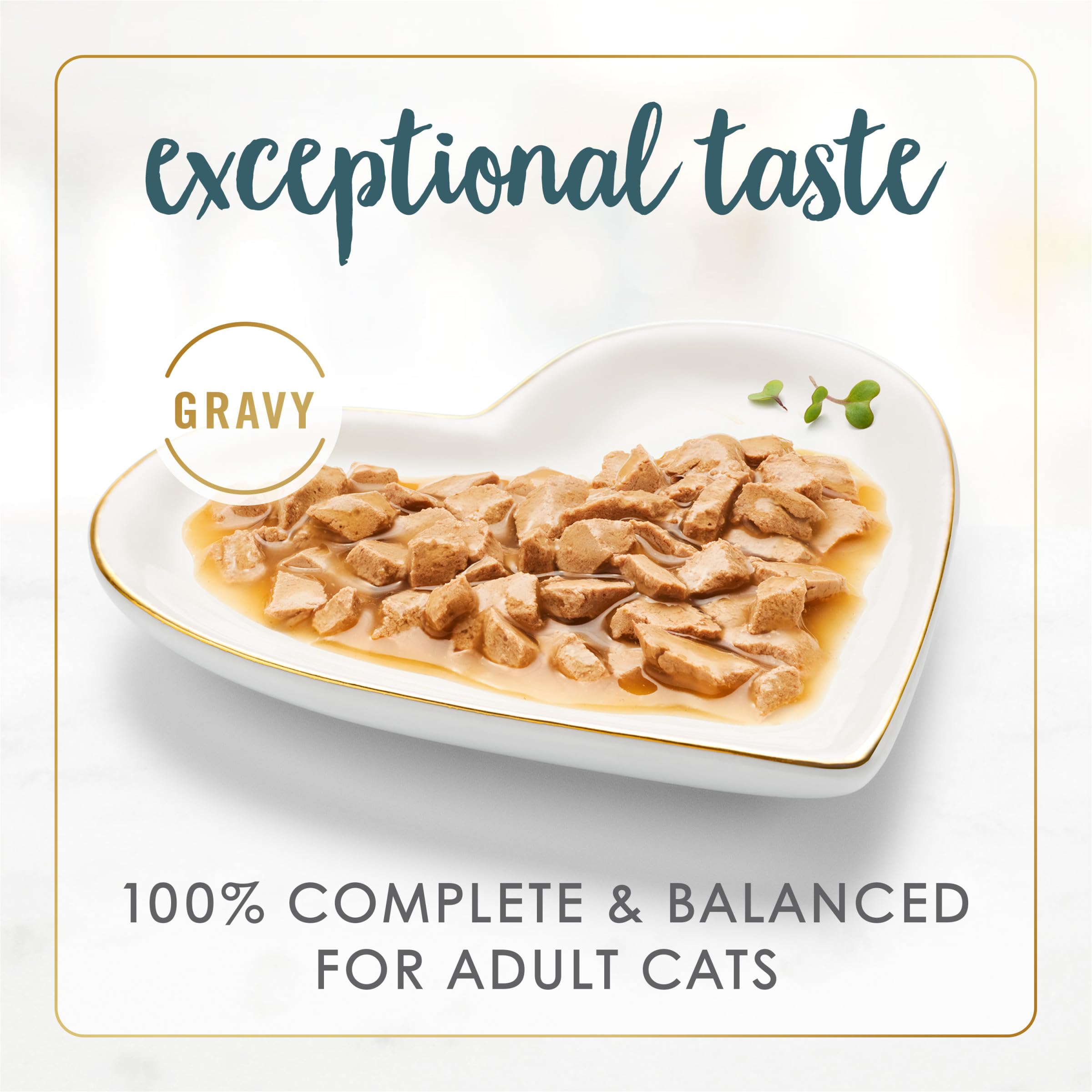 Fancy Feast Gravy LoversTurkey Feast gravy pour highlights rich gravy aroma for added flavor variety.