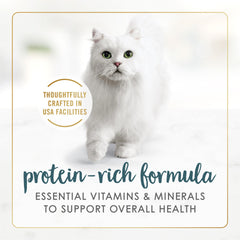 Fancy Feast Gravy Lovers Turkey Feast turkey chunks offer protein-rich texture cats love.