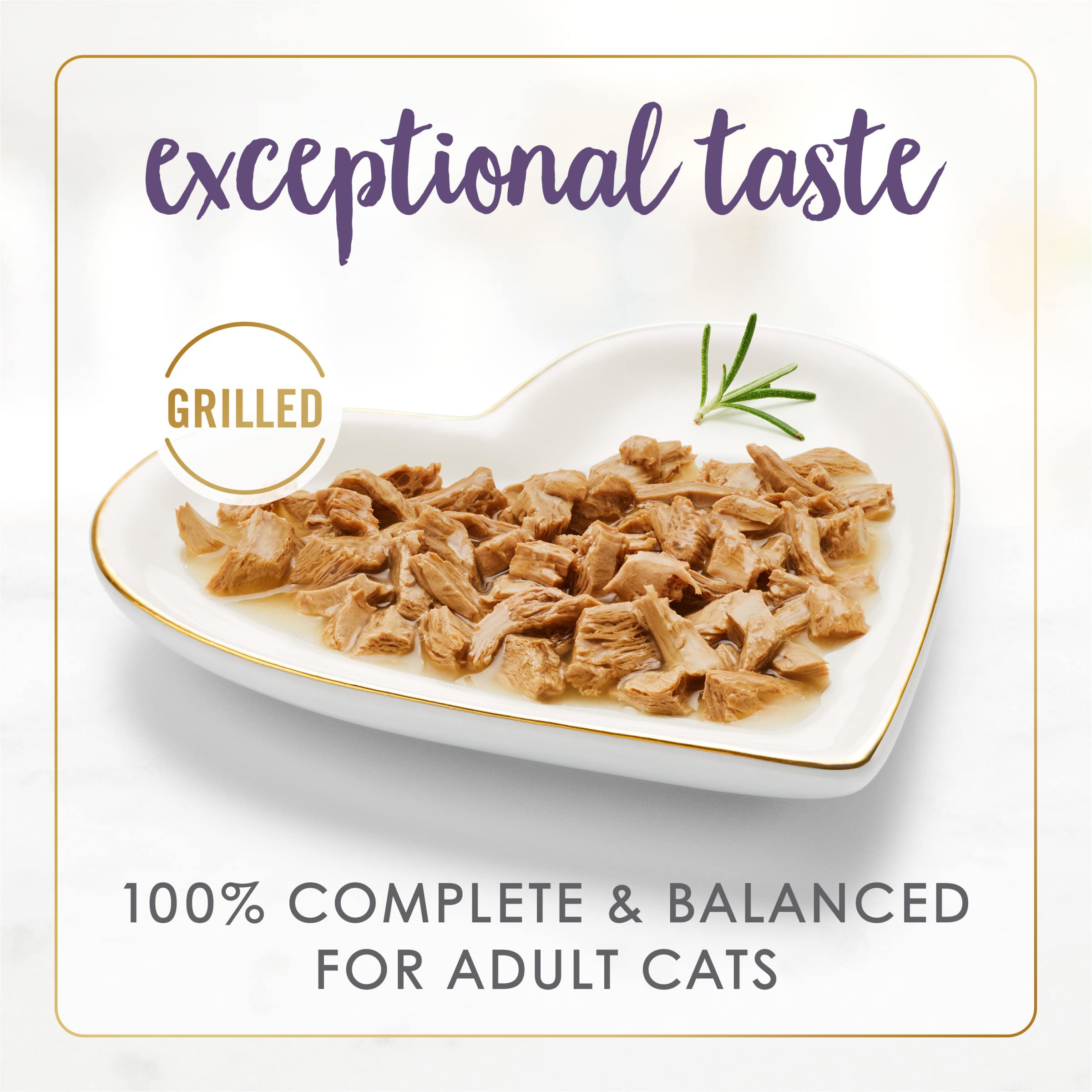 Fancy Feast Grilled Beef Feast 3 oz can pack demonstrates convenient serving