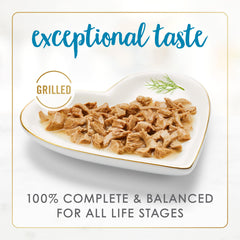 Fancy Feast can open closeup highlighting easy serving for busy owners