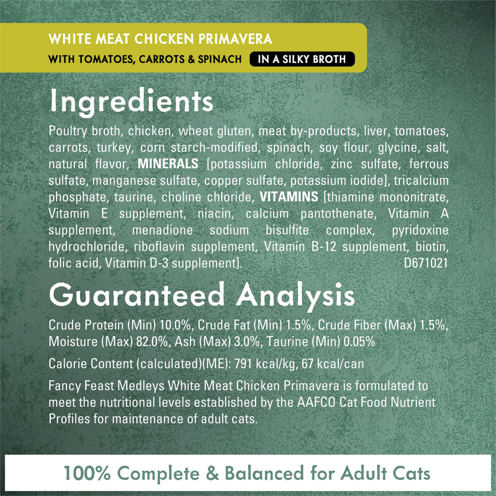 Fancy Feast Medleys recyclable cans – eco-friendly packaging complements everyday cat meals