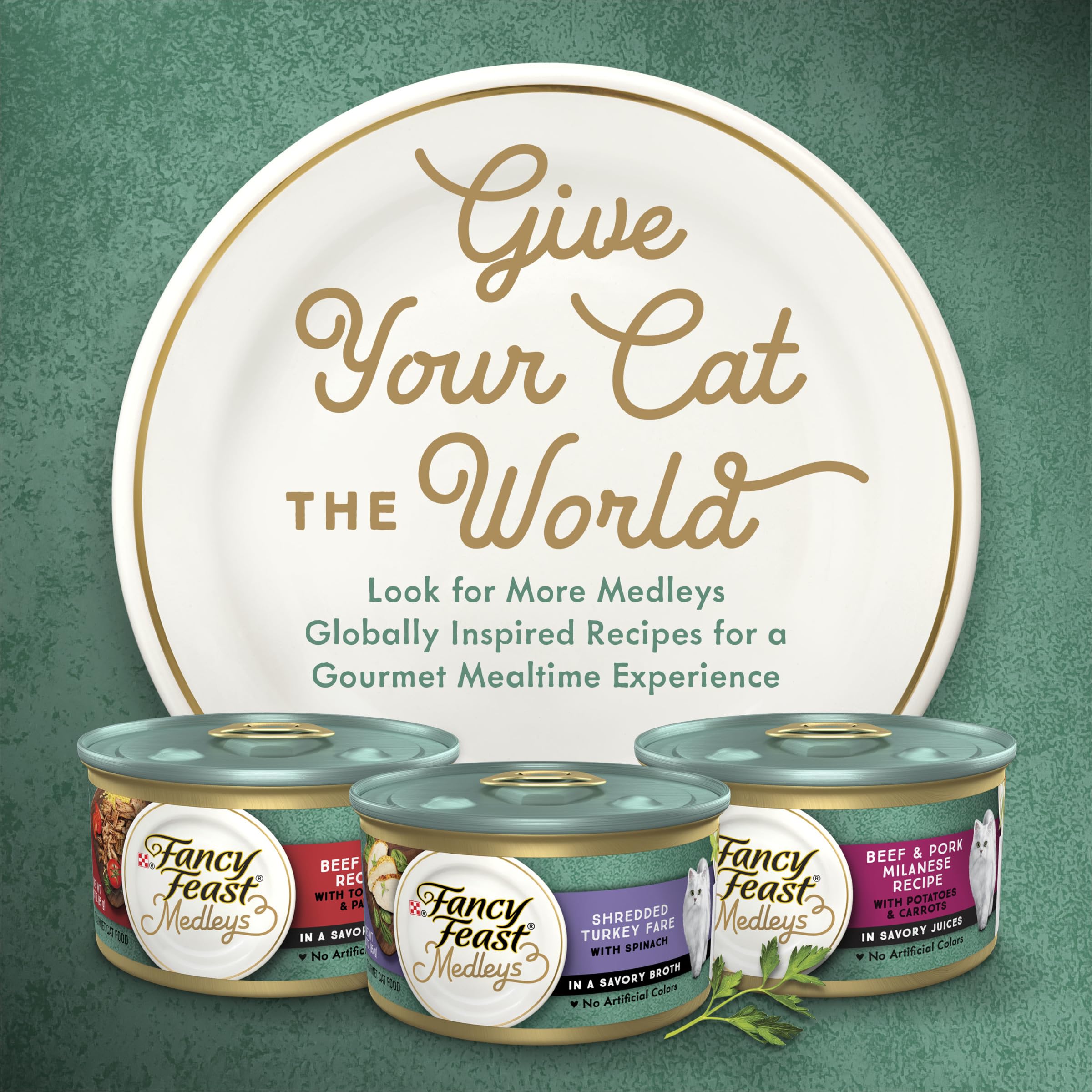 Fancy Feast Medleys long grain rice – comforting texture with real ingredients