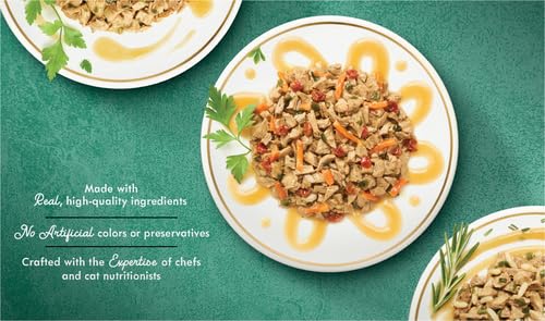 Fancy Feast Medleys White Meat Chicken Tuscany can – savory texture supports daily indulgence