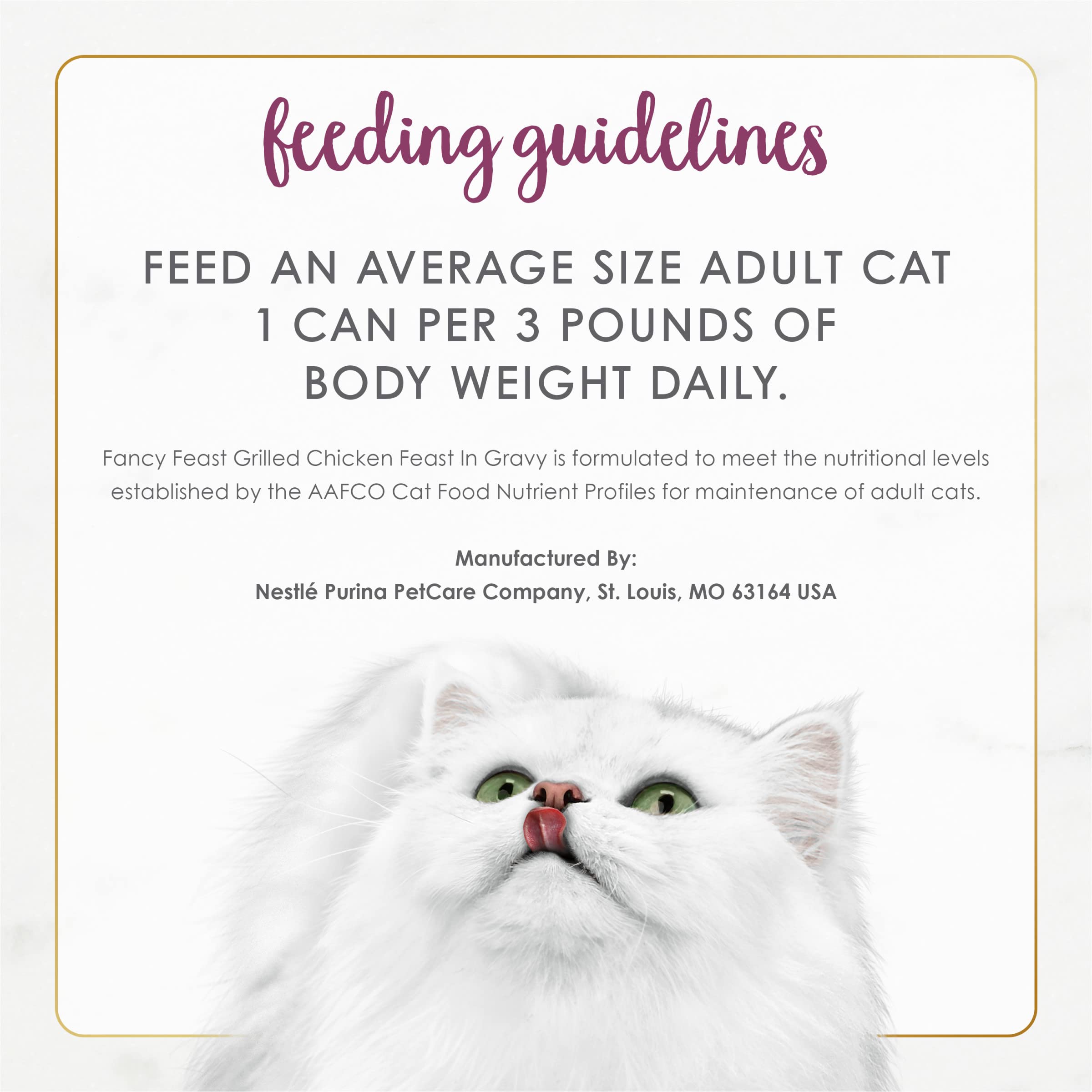 Fancy Feast pack-24-cans image signals bulk value and convenient dining for households.