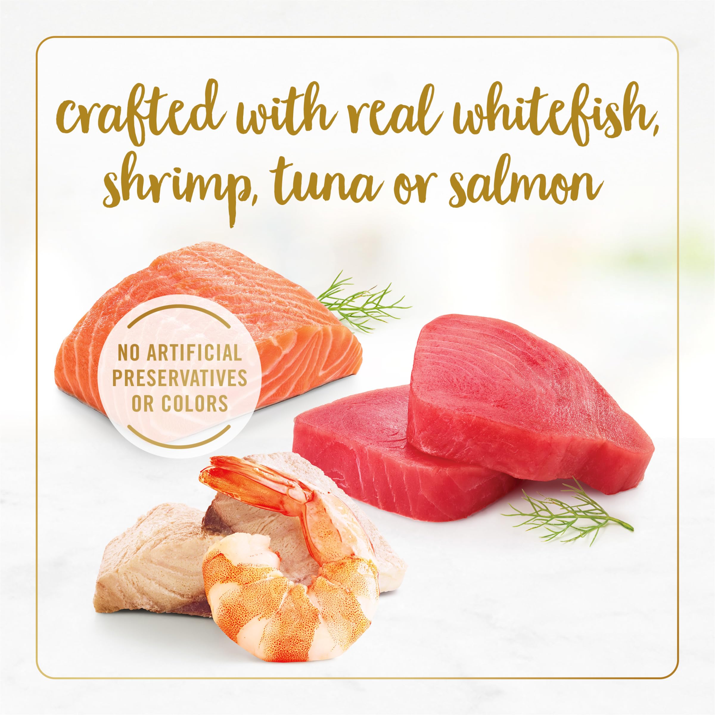 Fancy Feast salmon-ocean-whitefish-tuna can – premium seafood flavors in each bite.