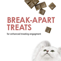 Fancy Feast Savory Cravings Salmon tender texture cats love during treats.