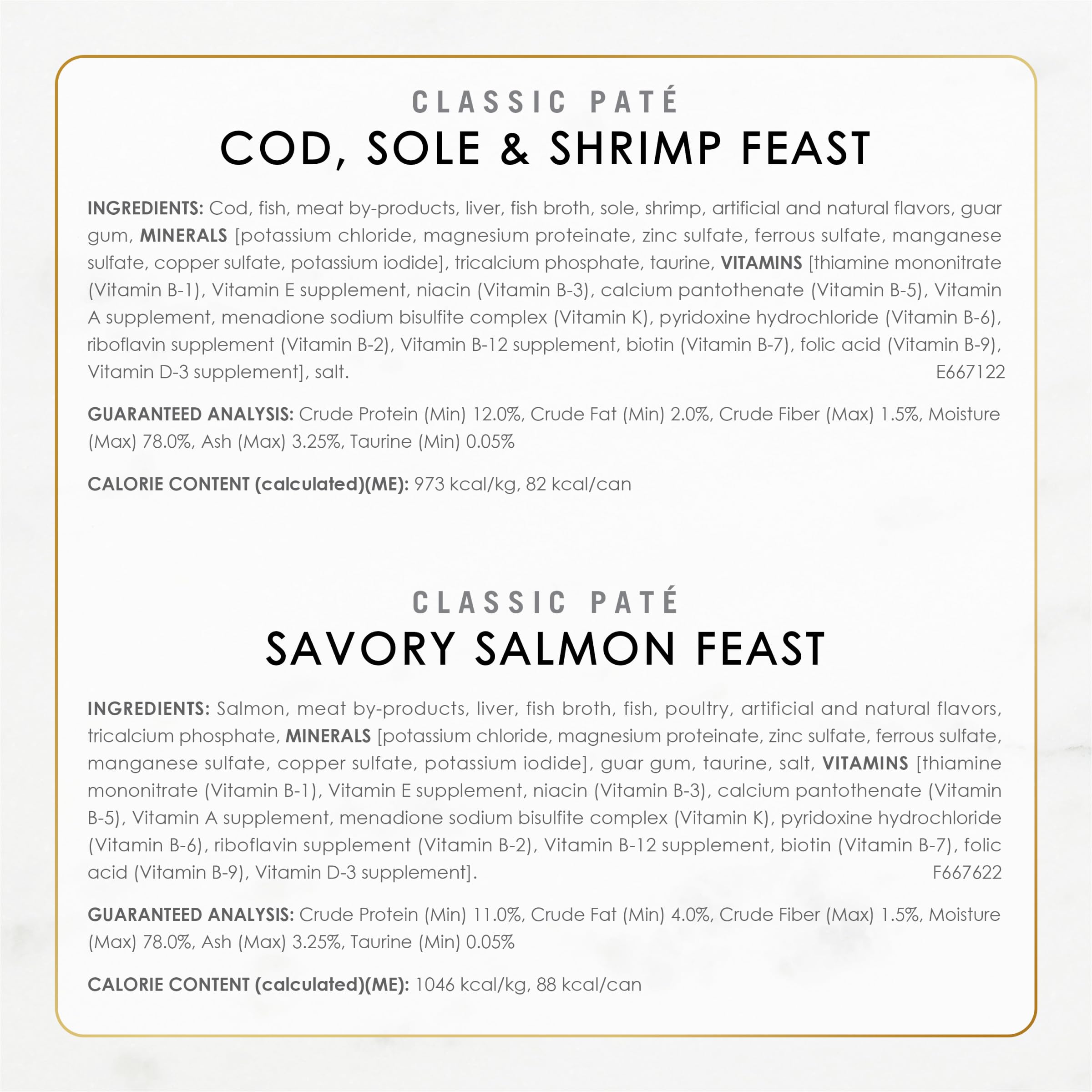 Fancy Feast seafood aroma at mealtime – aromatic opening signals a tasty meal.