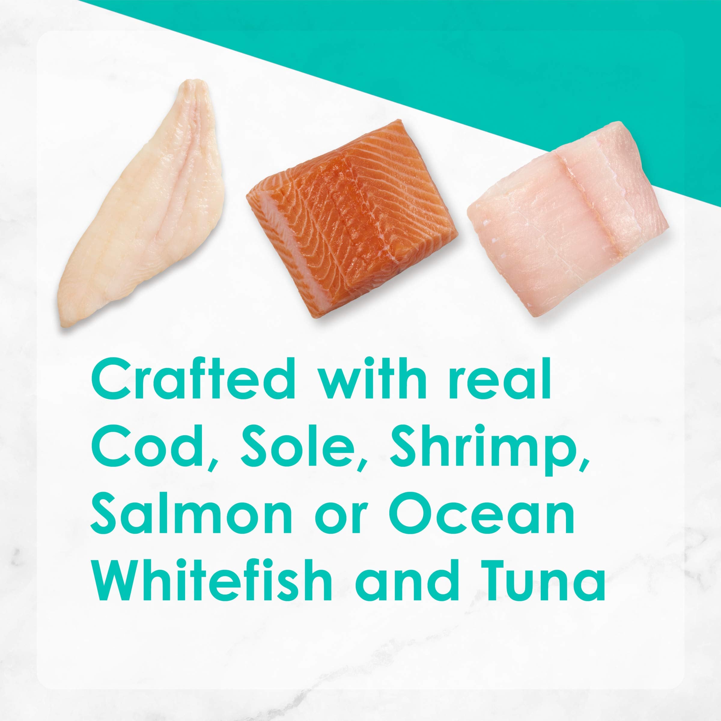 Fancy Feast Seafood Classic Pate Pack-5: 3 oz cans promise complete and balanced nutrition.