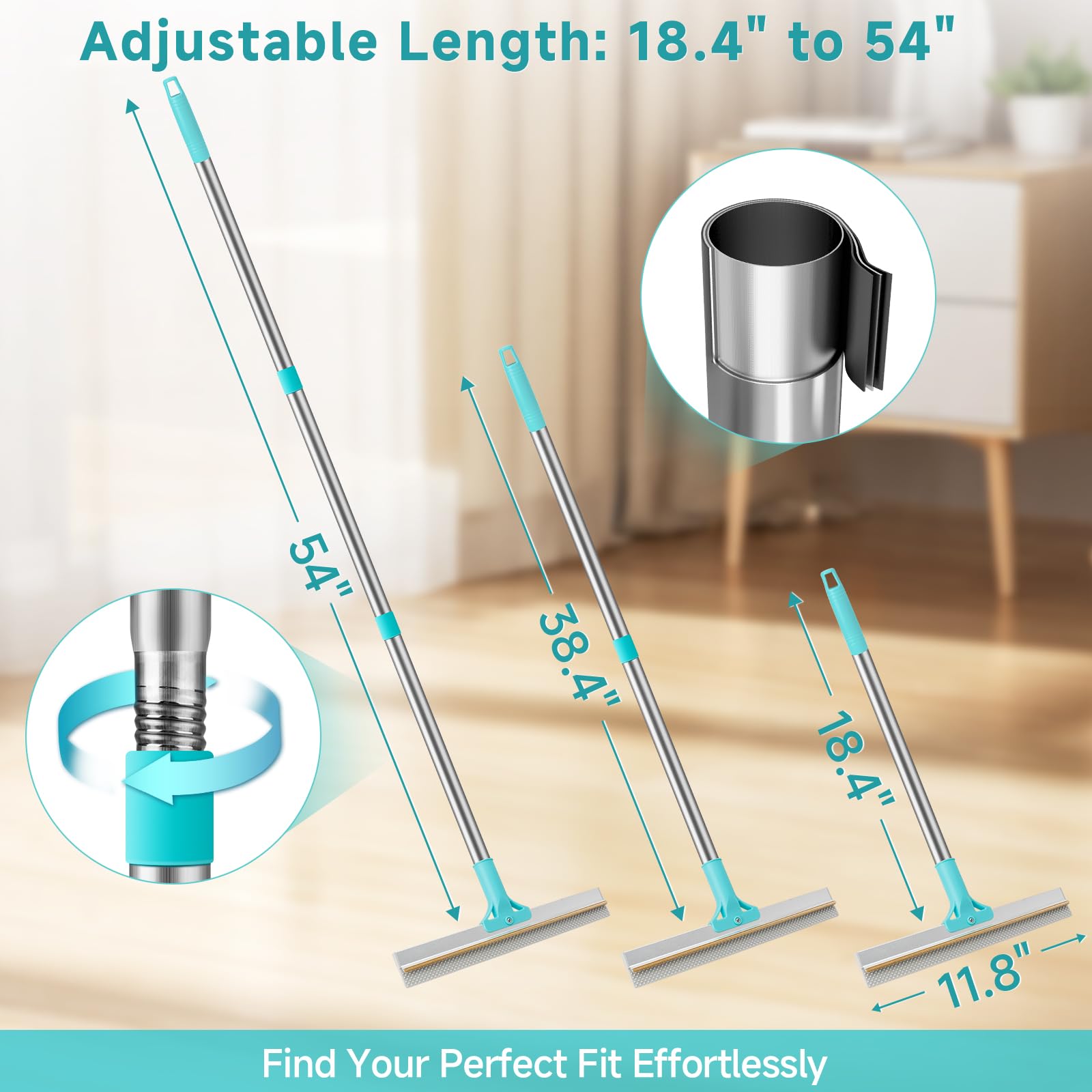 FancyMouse Ergonomic extension rods reach under furniture with less bending