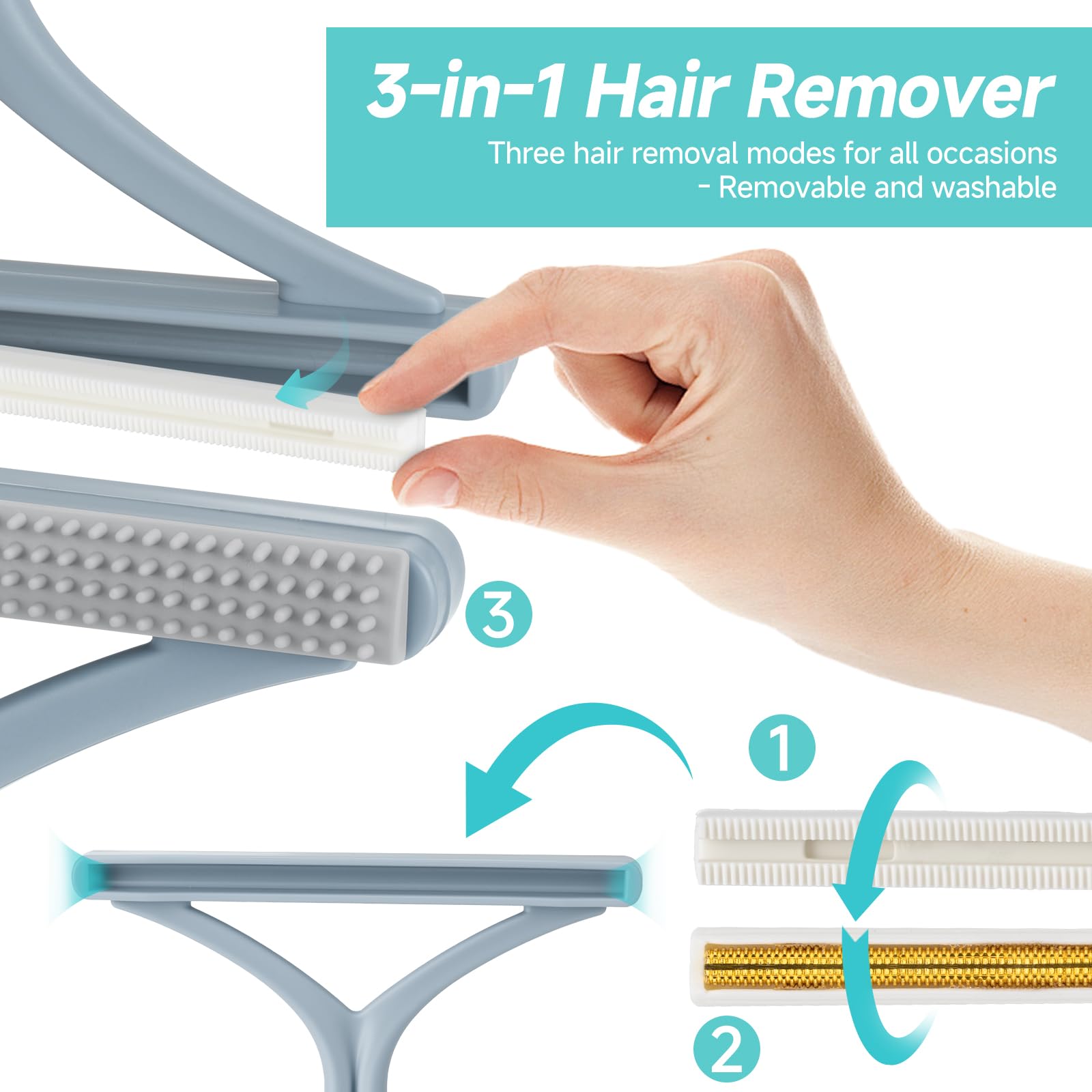 FancyMouse Pet hair removal on couches without scratches