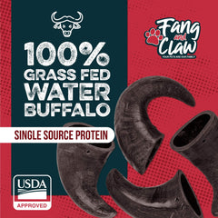 Fang and Claw long-lasting buffalo horn chew ideal for aggressive chewers
