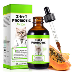 FANGCUN 3in1 probiotics bottle pour for cat gut balance.