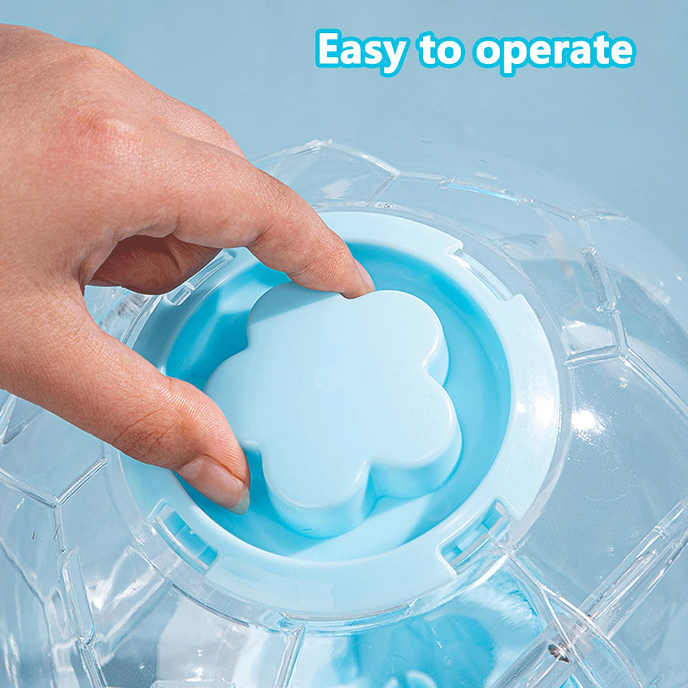 Fanlahmtasy hamster-ball-7-9-inch-diameter offers spacious movement for small pets.