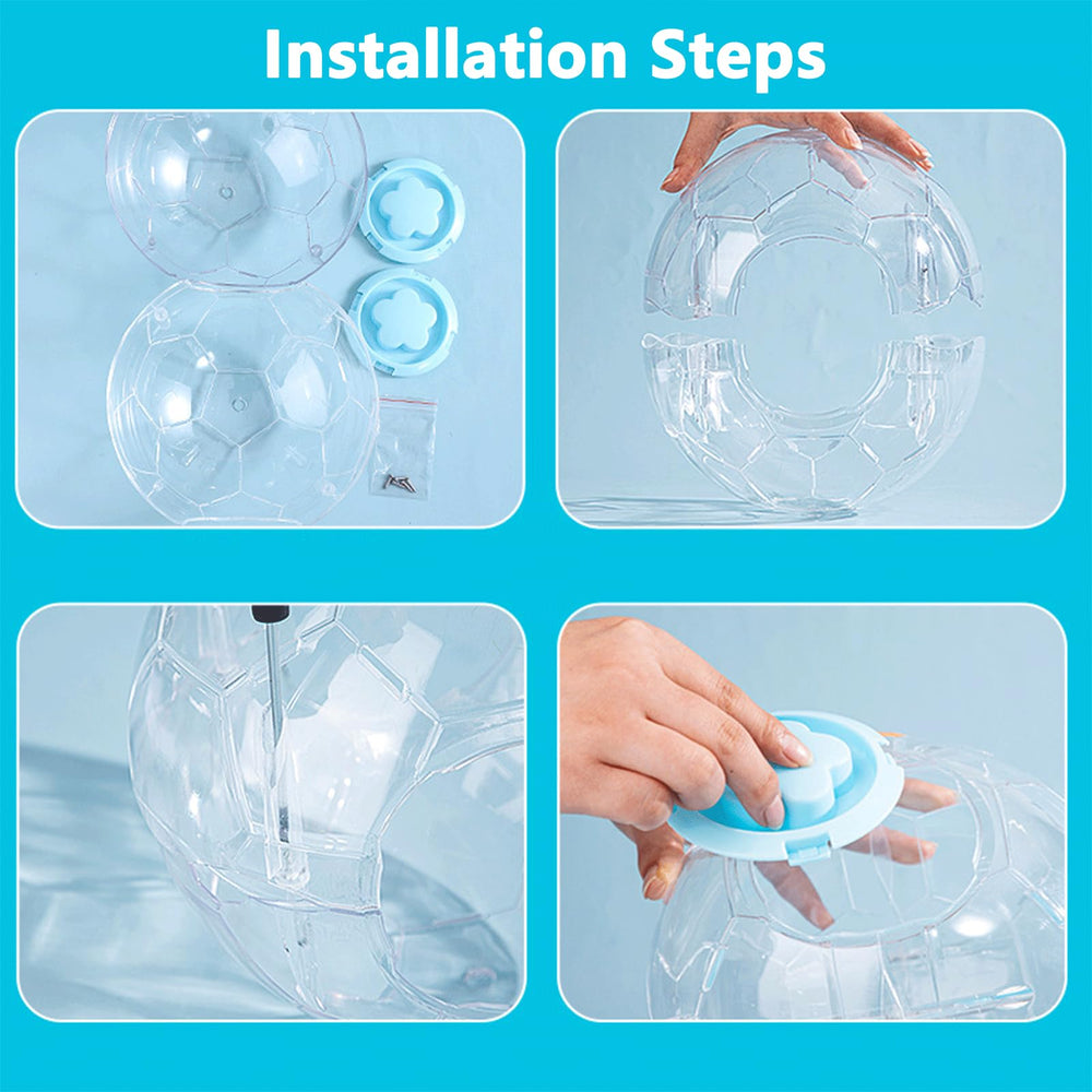 Fanlahmtasy hamster-ball-durable-materials provides long-lasting, pet-safe construction.