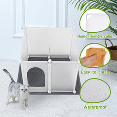 FanpBow waterproof splash-guard closeup highlights easy cleaning and spill protection.