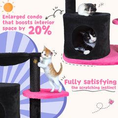 Fantasreen cat-tree large hammock invites cozy naps and lounging
