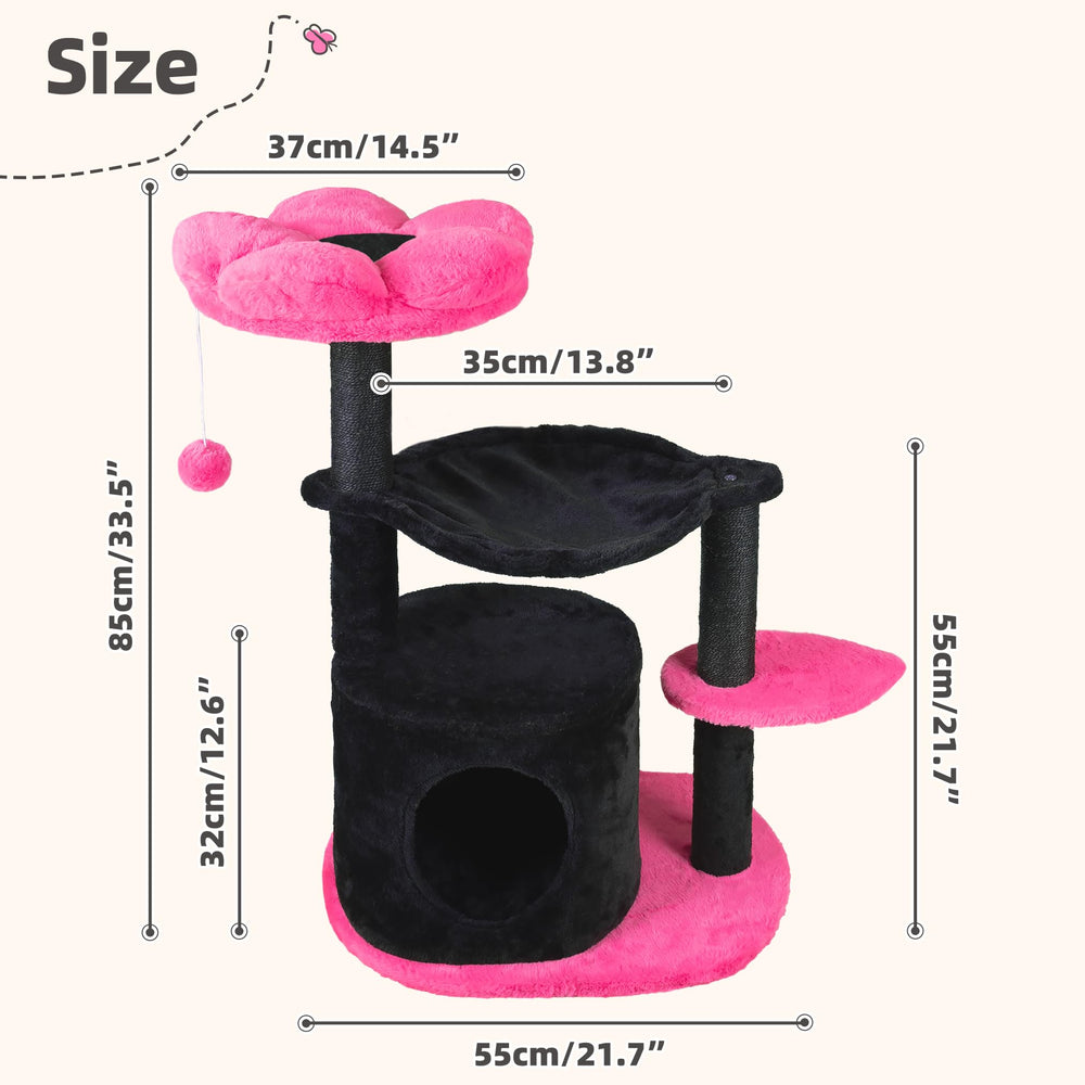 Fantasreen cat-tree sisal posts deliver durable scratching and play