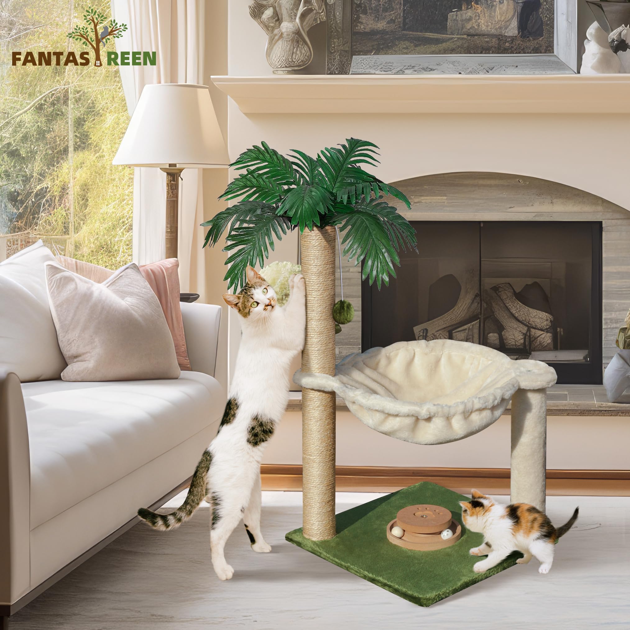 Fantasreen-stable-square-base: broad base for safe, wobble-free play and rest
